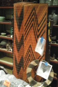 Artwork and artifacts cataloged for shipping and delivery