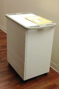 Medical Supply cart delivered by the Items being prepared to ship by our Medical Equipment Shipping and Delivery team.